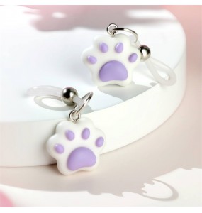 MizzZee - Kitty Paw Nipple Clamps (Purple)